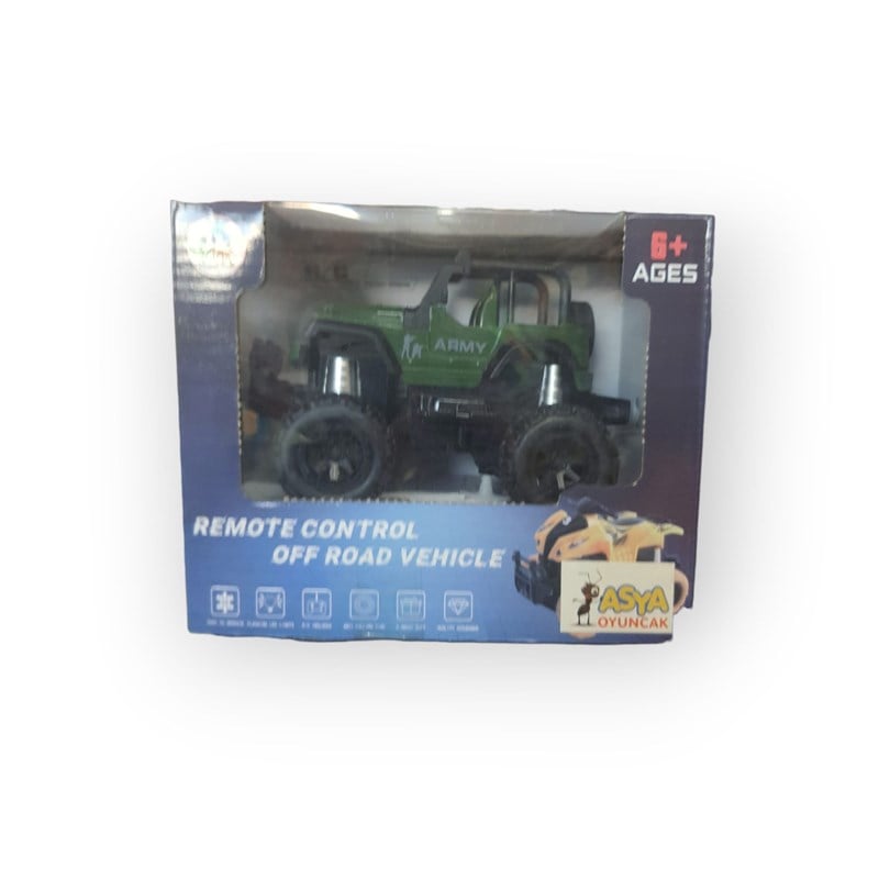 REMOTE CONTROL OFF ROAD VEHİCLE UZAKTAN KUMANDALI ARAZİ ARAÇLARI PİLLİ JEEP 