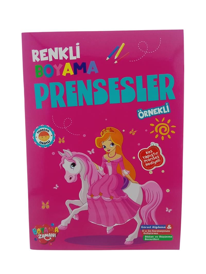 Renkli Boyama Prensesler