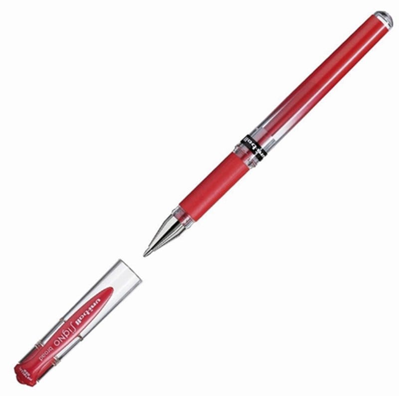 Roller Kalem- Uni Signo Broad 1.0 İmza Kırmızı [um-153]