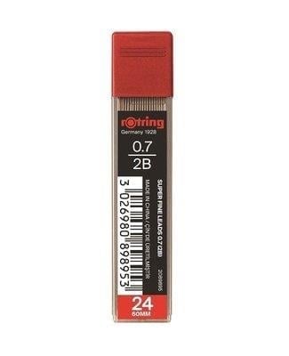 Rotring 0.7 mm 2B Super Polymer Kalem Ucu 12'li Paket