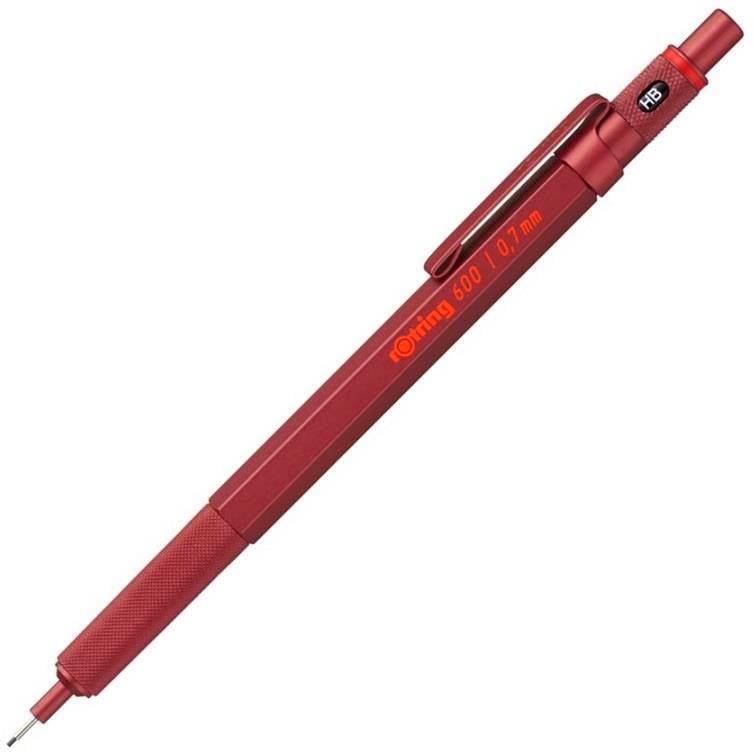 Rotring 600 Versatil Kalem 0.7 mm Kırmızı
