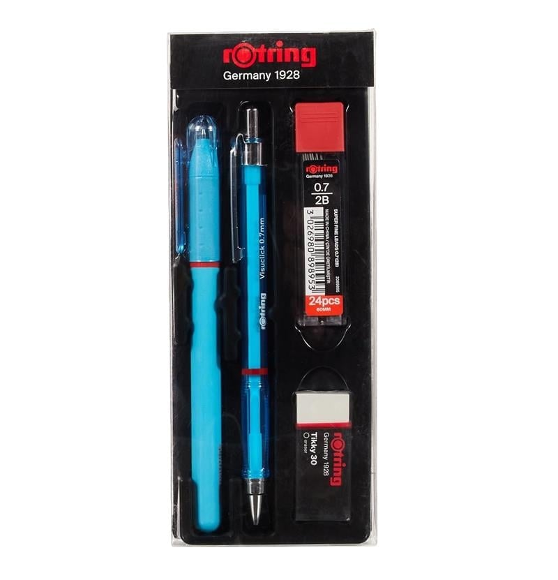 Rotring Ofis Seti Visumax Versatil Kalem 07mm+ Roller Kalem Mavi