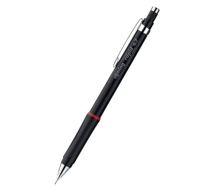 Rotring Rapid Versatil Kurşun Kalem Siyah 0,7mm