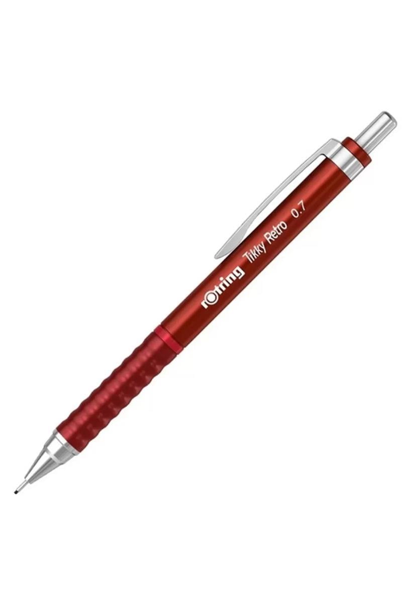 Rotring Versatil- Tikky Retro 0.7 Mm Metalik Kırmızı