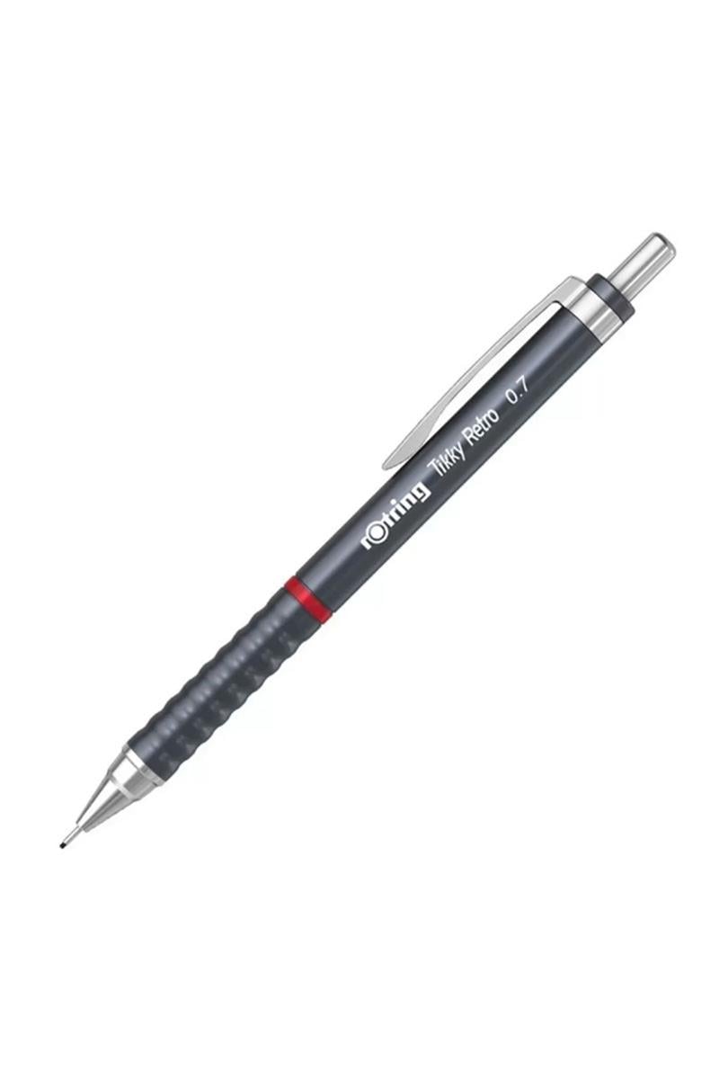Rotring Versatil- Tikky Retro 0.7 Mm Metalik Gri