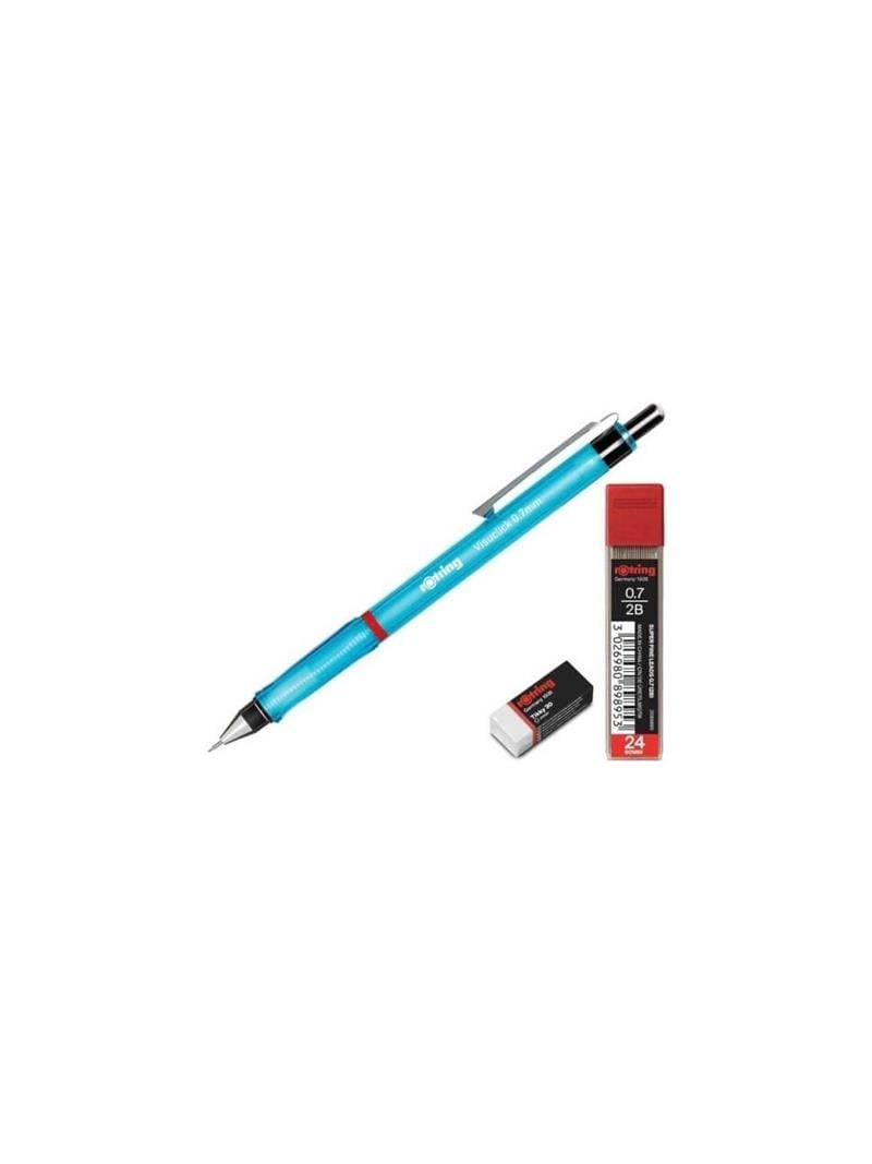 Rotring Visuclick 0.7 mm Mavi Versatil Okul Seti