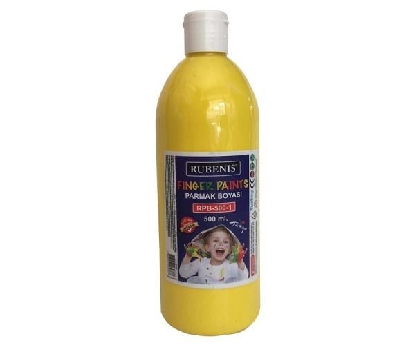 Rubenis Parmak Boyası 500 ml Sarı