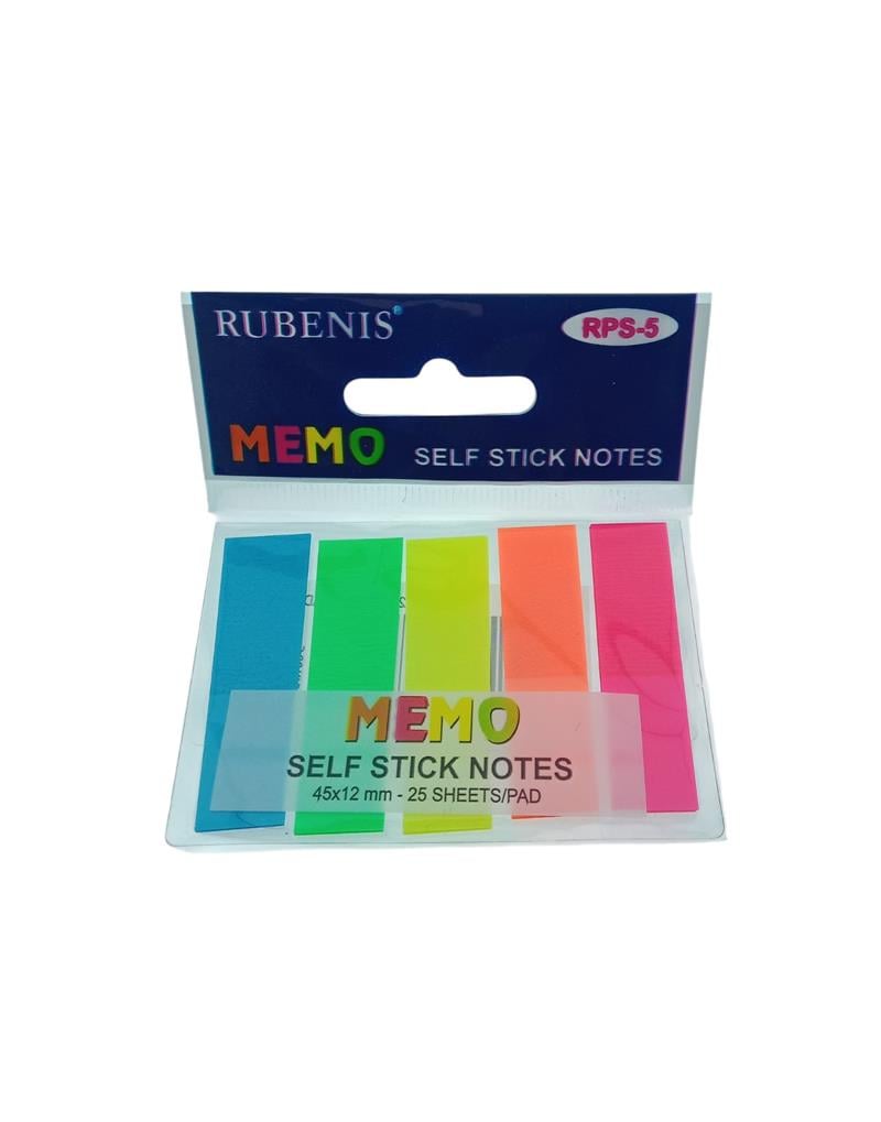 Rubenis Post-it 45x12 mm 