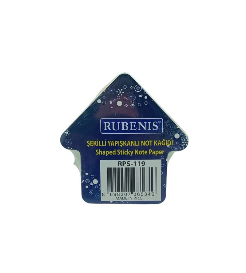 Rubenis Post-it Ok Desenli Karışık 4 Fosforlu Renk