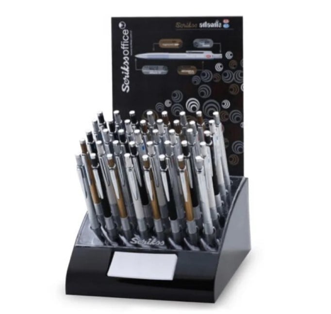 Scrikss Atlantis Versatil Kalem 07 ve 05 mm 40'lı Stand
