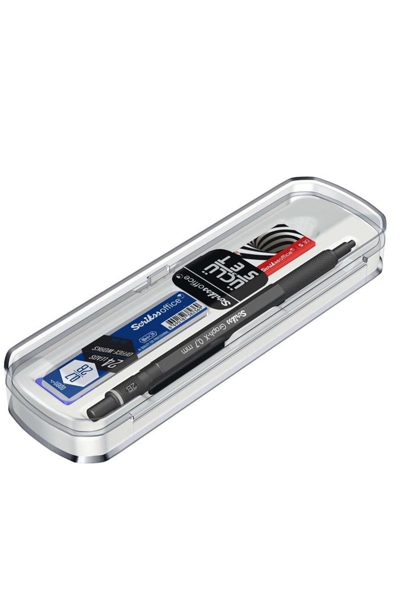 Scrikss Graph-x Metal 3 Lu Set 0.7 Mat Siyah
