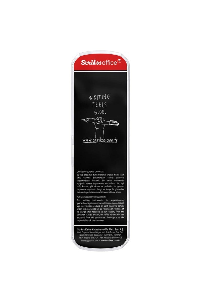 Scrikss Graph-x Metal 3 Lü Set 0.7 Saten Gri