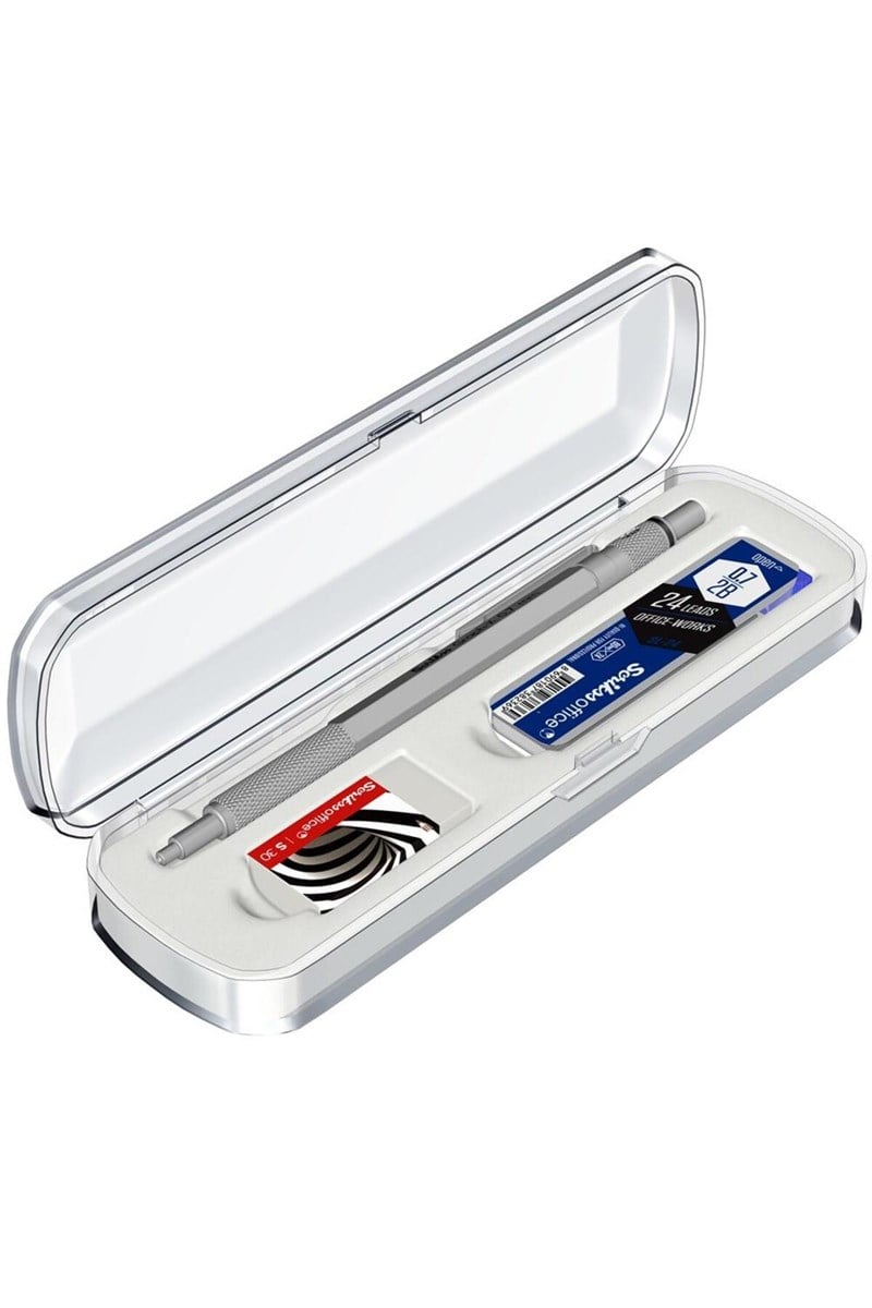 Scrikss Graph-x Metal 3 Lü Set 0.7 Saten Gri