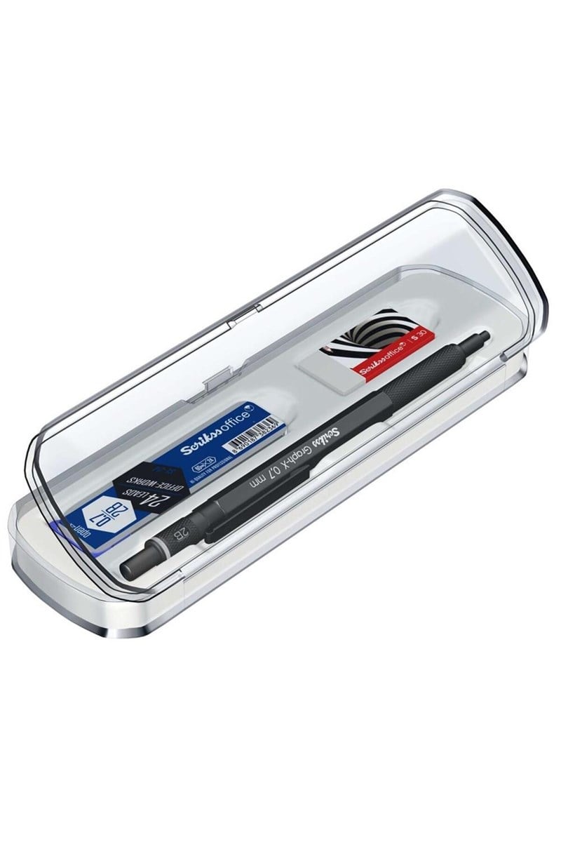 Scrikss Graph-x Metal 3 Lu Set 0.7 Mat Siyah