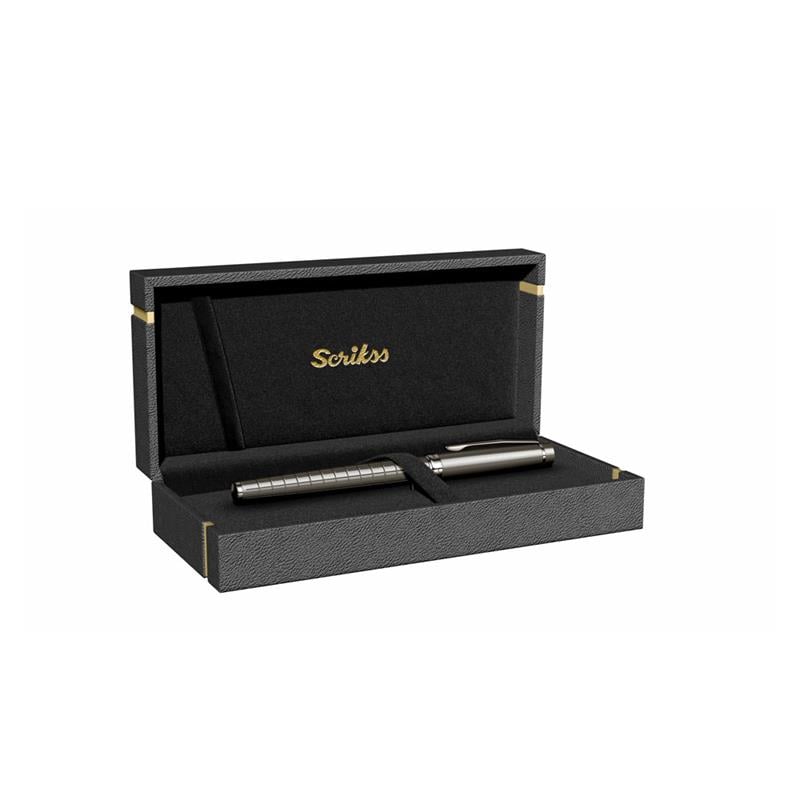 Scrikss Roller Kalem 38 Karbon Gri Lüx Kutu