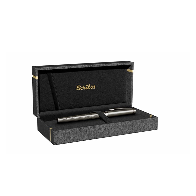 Scrikss Roller Kalem 38 Karbon Gri Lüx Kutu