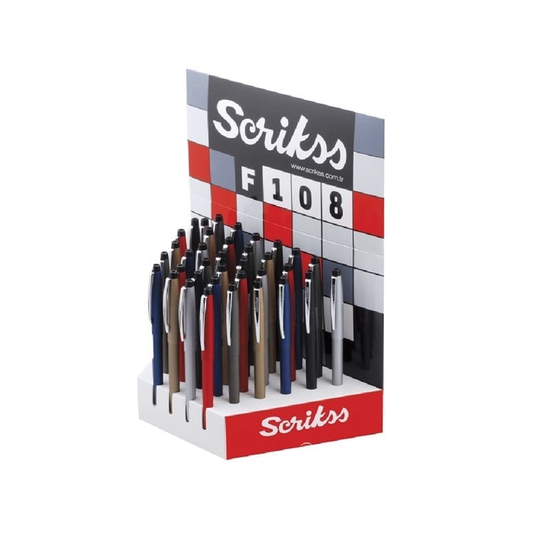 Scrikss Tükenmez F108 36’lı Stand