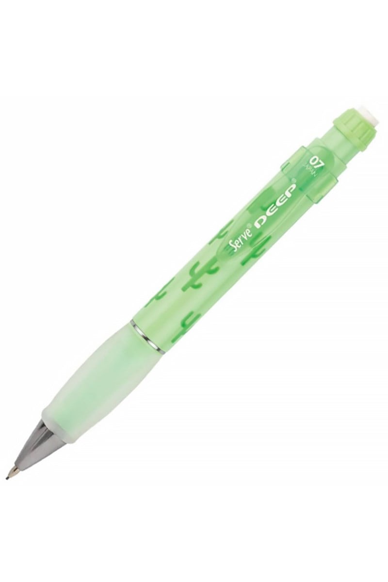 Serve Deep Doğa Elma Yeşili Kaktüs Versatil Kalem 0.7mm