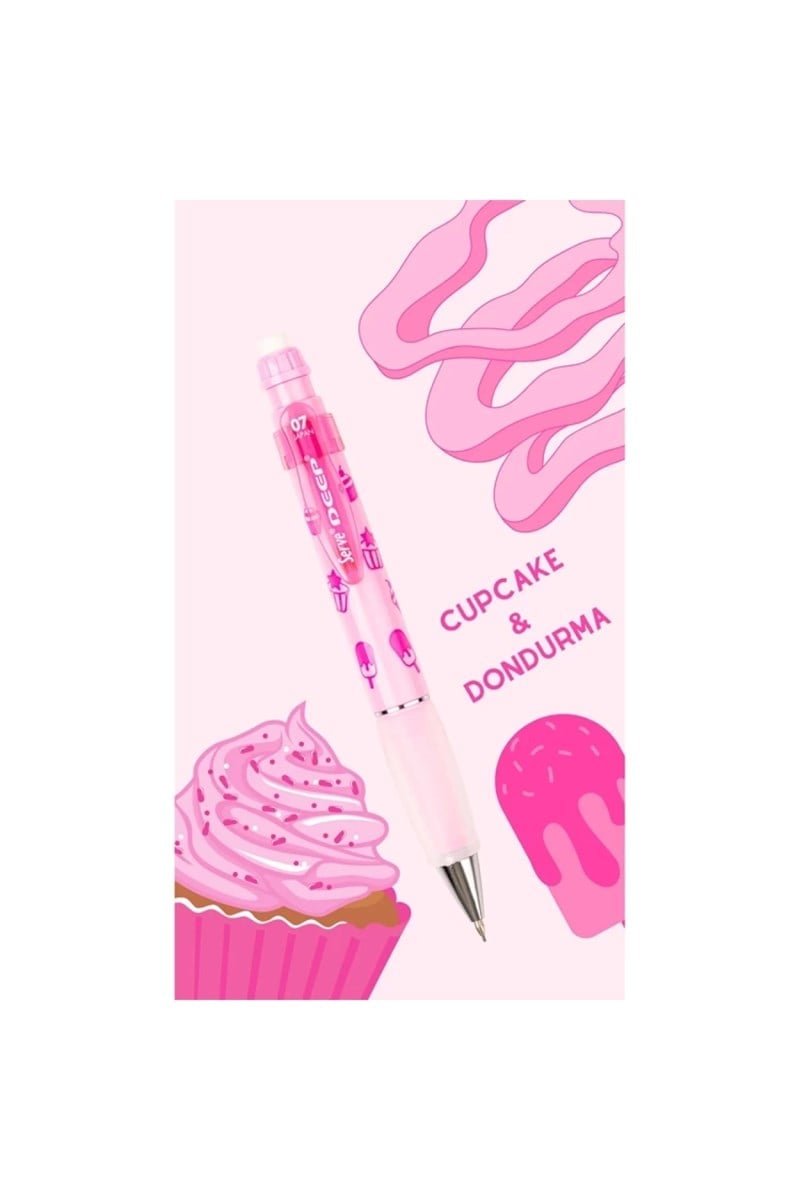Serve Deep Tatlı Versatil Kalem 0.7mm Cupcake & Dondurma Spmb