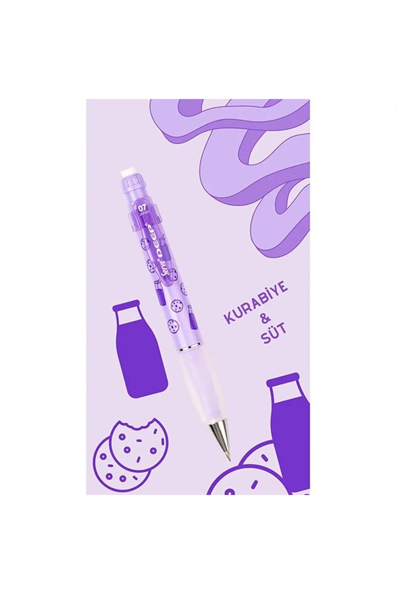 Serve Deep Tatlı Versatil Kalem 0.7mm Kurabiye & Süt Lavanta
