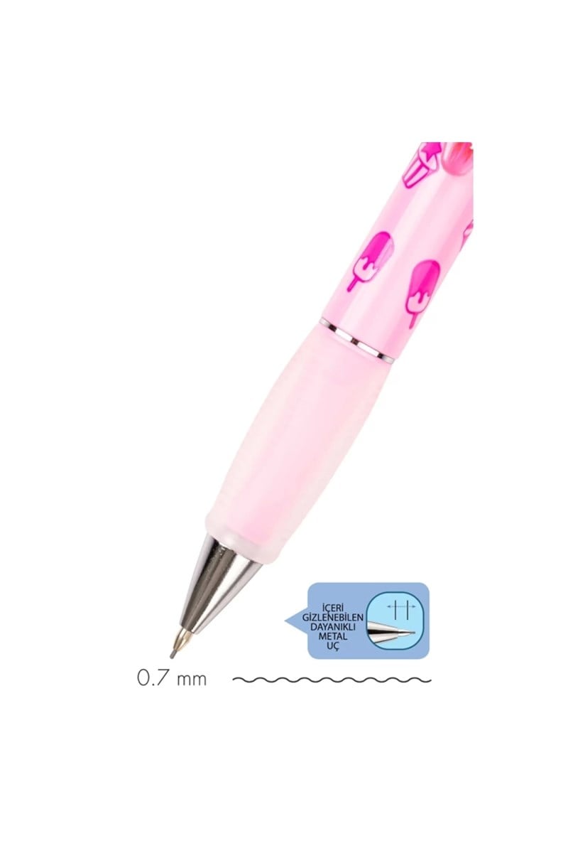 Serve Deep Tatlı Versatil Kalem 0.7mm Cupcake & Dondurma Spmb