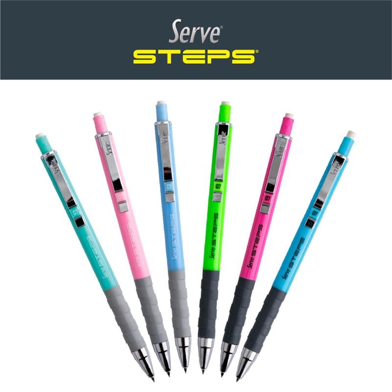 Serve Steps Versatil Fosforlu 0.7mm 36'lı Stand