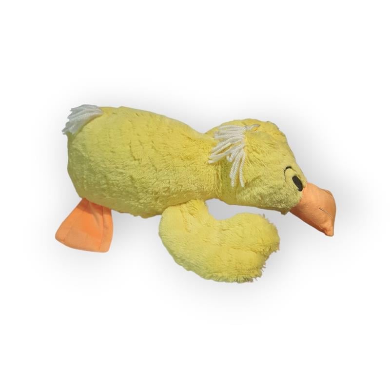 SEVİMLİ PELUŞ YATAN ÖRDEK OYUNCAK-SARI 45 CM