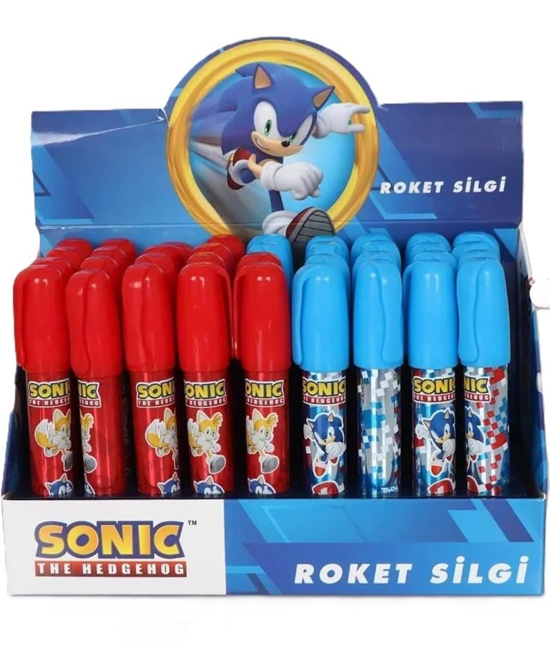 Sonic Silgi Roket 36’lı Stand 36’lı Kutu