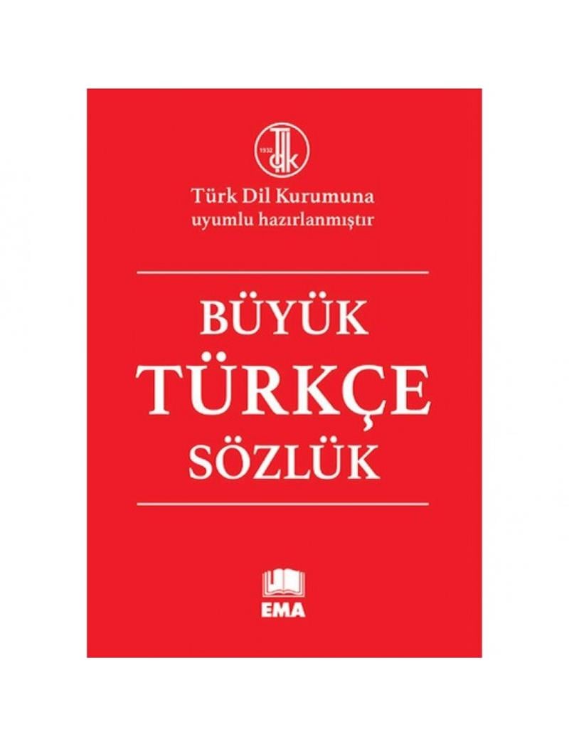 Sözlük- Türkçe B.boy Karton Kapak/emakitap
