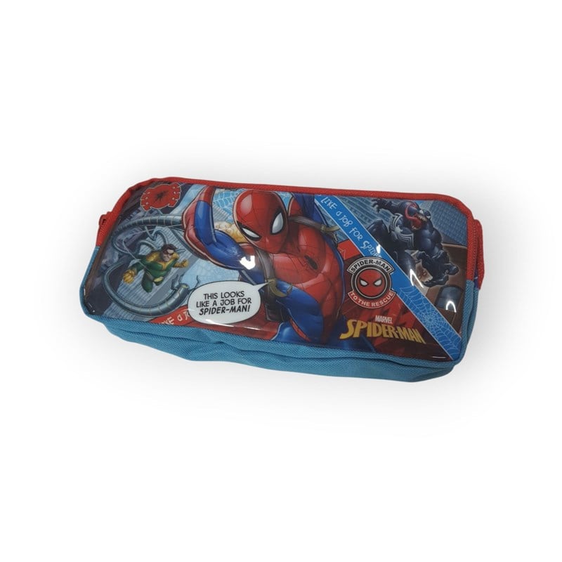 SPIDERMAN ÇİFT BÖLMELİ KALEM ÇANTASI HAWK SAVIOR FROCX OTTO.48119