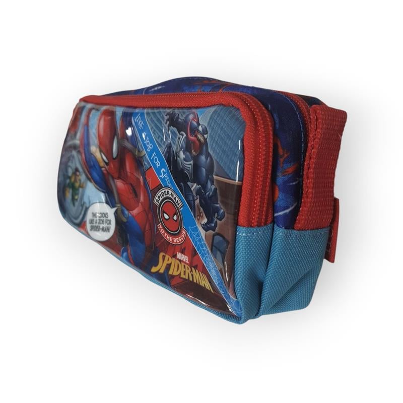 SPIDERMAN ÇİFT BÖLMELİ KALEM ÇANTASI HAWK SAVIOR FROCX OTTO.48119
