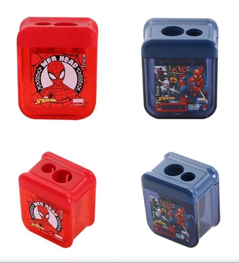 Spiderman Kalemtraş 44976 Hazneli 2 Bıçaklı 24'lü Paket