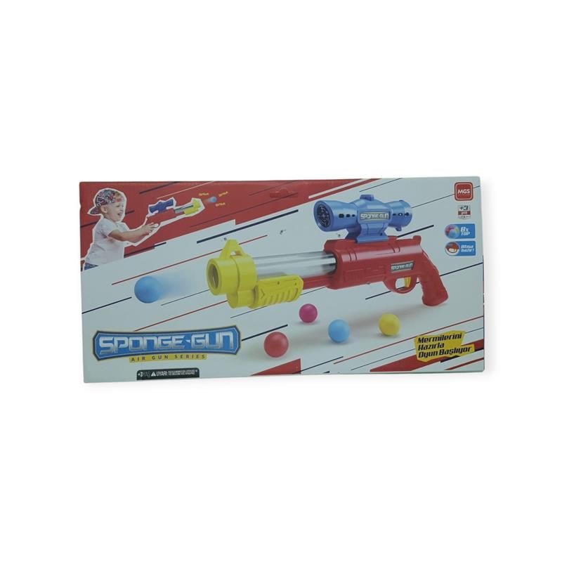 Sponge Gun Toplu Yaylı Tüfek