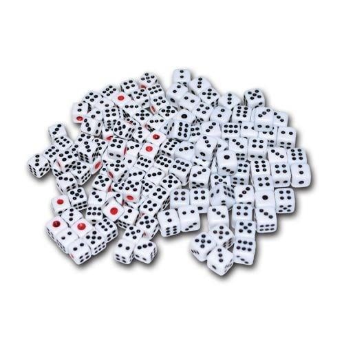 Star Lüks Tavla Zarı 8,8mm Köşeli 100'lü Paket