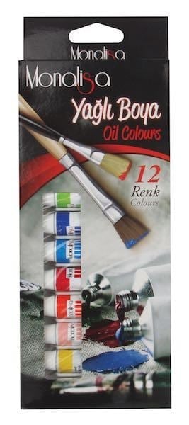 Südor Monalisa Yağlı Boya 12 Renkx12 Ml Tüp