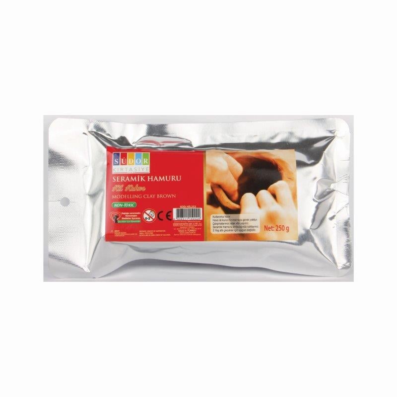 Südor Seramik Hamuru Kil 250 Gr Kahverengi
