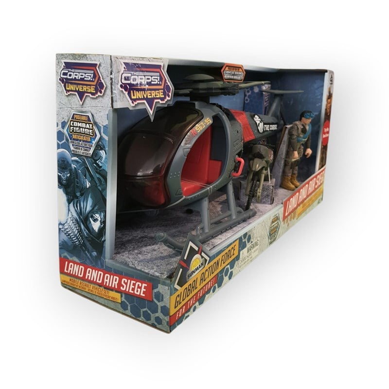 Sunman Asker Oyun Set The Corps Land & Air Siege Figürlü S00033933