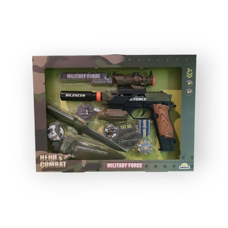 Sunman Asker Silah Set Işıklı Sesli S00004308