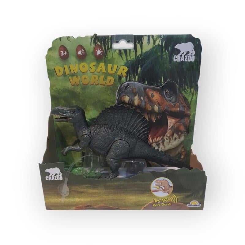 SUNMAN DİNOSAUR WORLD SESLİ VE IŞIKLI DİNOZOR FİGÜRÜ 