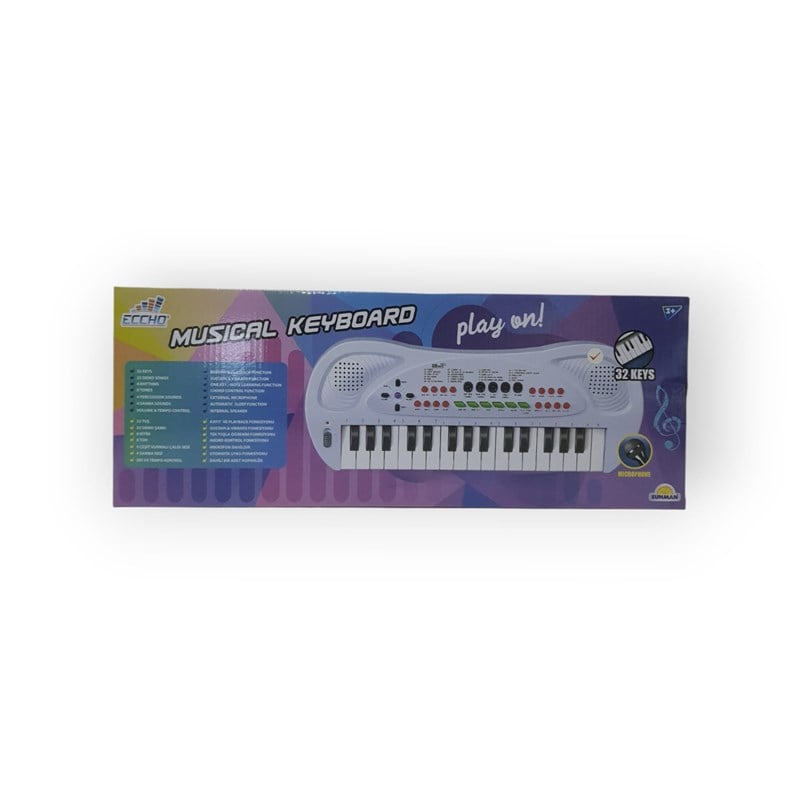 SUNMAN ECHO 32 TUŞLU MİKROFONLU ÇOCUK ORG