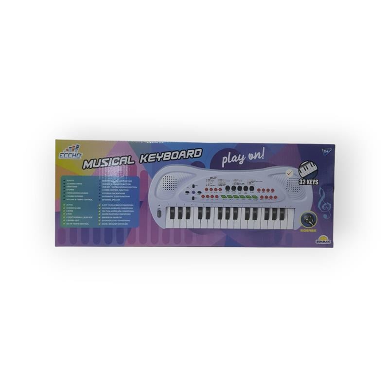 SUNMAN ECHO 32 TUŞLU MİKROFONLU ÇOCUK ORG