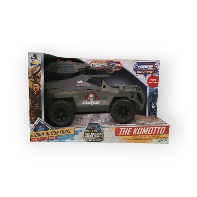 Sunman Figür Asker Dire Wolf Tank & Komotto Işıklı S00033834