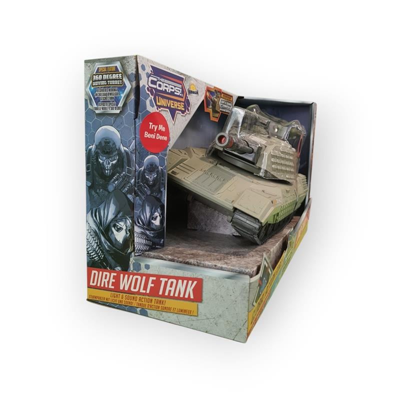 Sunman Figür Asker Dire Wolf Tank & Komotto Işıklı S00033834
