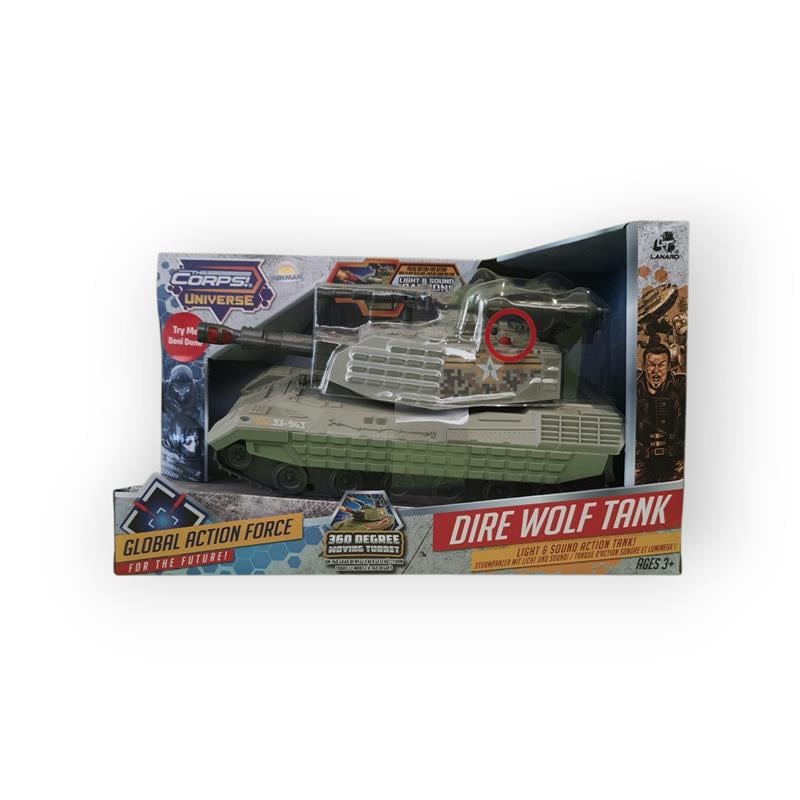 Sunman Figür Asker Dire Wolf Tank & Komotto Işıklı S00033834