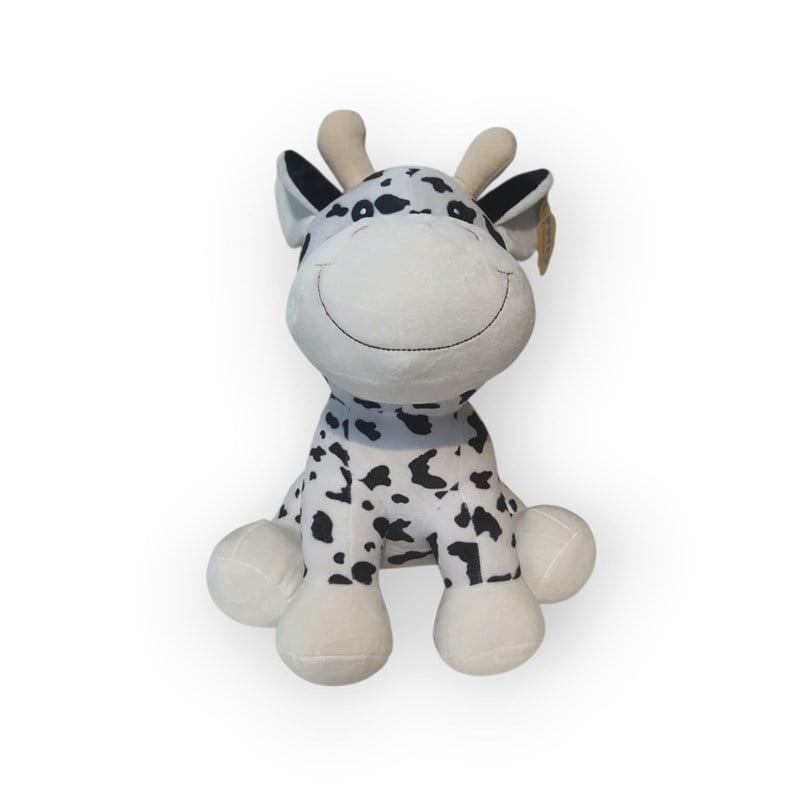 SUNMAN SEVİMLİ PELUŞ HAYVAN OTURAN İNEK 45 CM