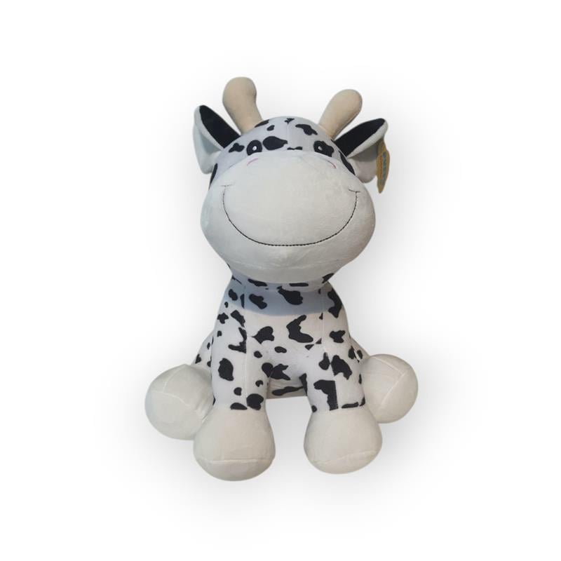 SUNMAN SEVİMLİ PELUŞ HAYVAN OTURAN İNEK 45 CM