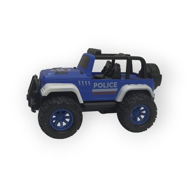 SÜRTMELİ JEEP POLİS ARACI 