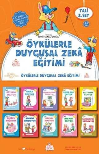 Tali Öykülerle Duygusal Zeka Eğitimi Serisi 3-7 Yaş + Etkinlikli Boyama Kitabı 2. Set 10 Kitap Takım / Nesil Çocuk Yayınları Berrin Göncü Işıkoğlu