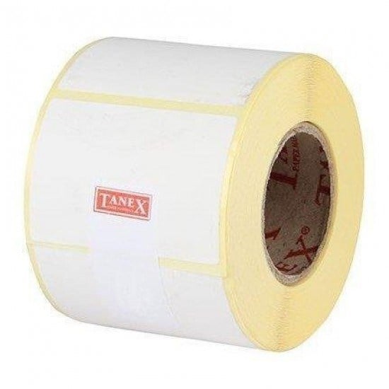 Tanex Eco Termal Rulo Etiket 80X40 mm 40 mm çaplı 1000'li 