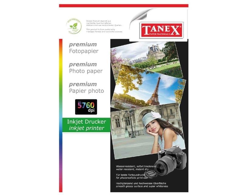 Tanex Fotoğraf Kağıdı 200 Gr. A4 25'li Paket